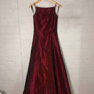 Scott McClintock Millennium 2000 Deep Red Prom Dress
